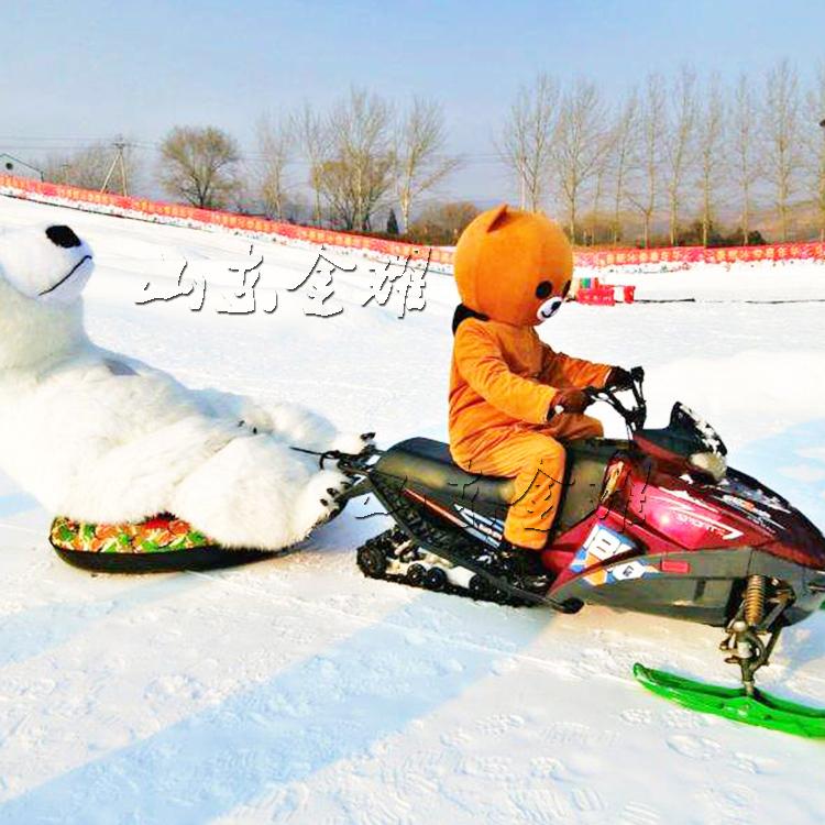 雪地摩托 滑雪场游乐雪地摩托 大型越野摩托车价格