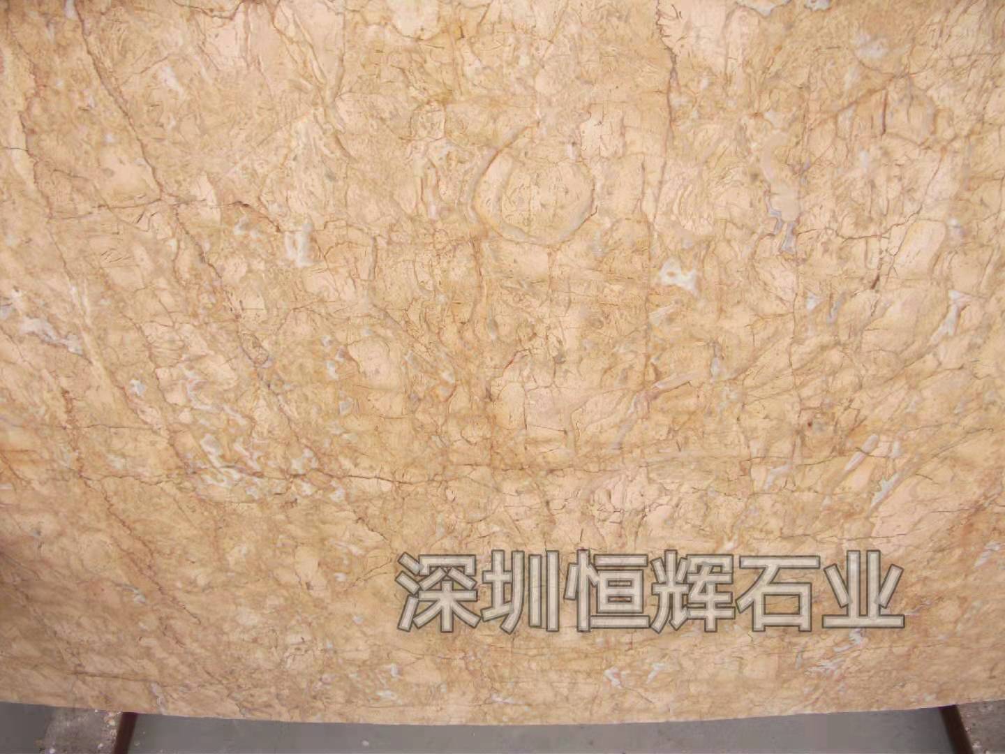 深圳大理石材-闪电黄金-进口天然大理石
