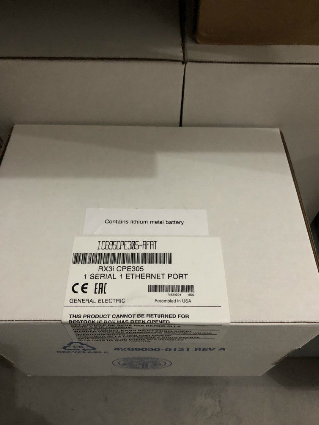 IC695CPE305 供应美国通用电气GE PLC RX3I系列以太网CPU模块