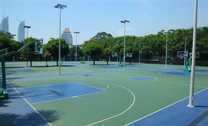 江苏常州丙烯酸球场材料施工每平方造价、泰州学校丙烯酸篮球场地面材料价格