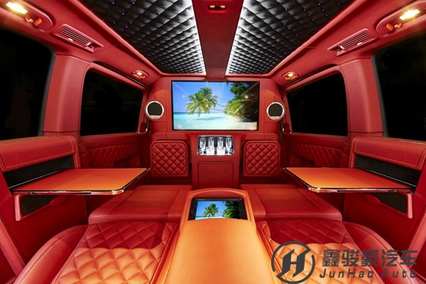 武汉奔驰V260汽车内饰改装、鑫骏豪承接改装航空座椅星空顶
