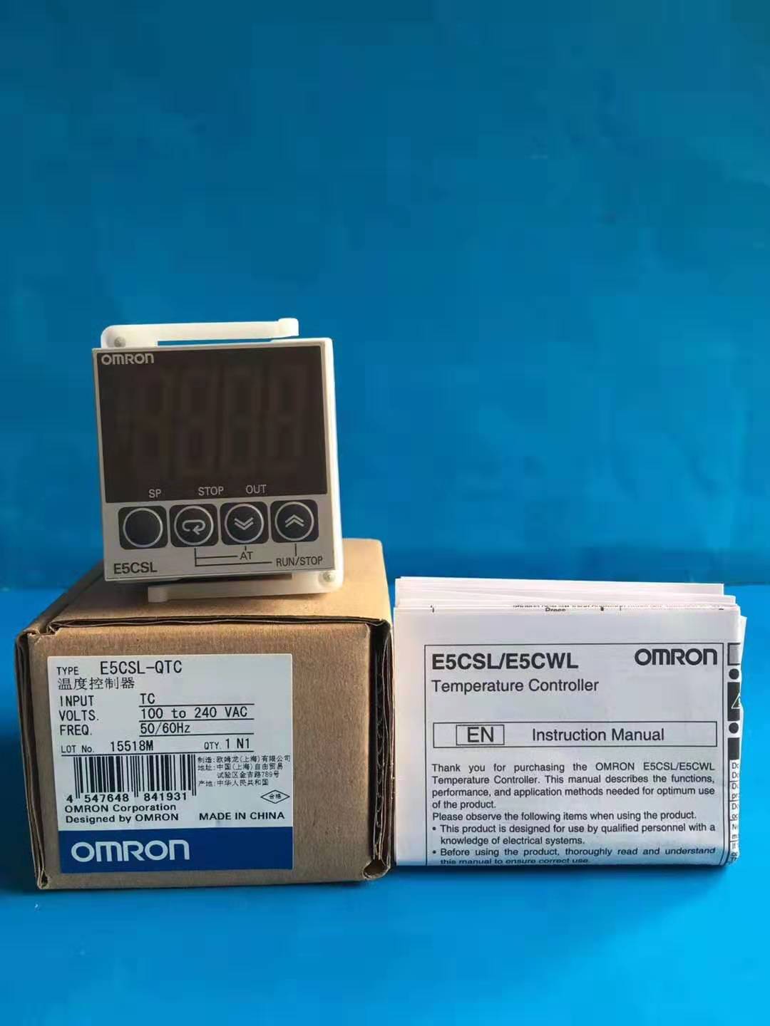 OMRON欧姆龙E5CSL-QTC温控器原装全新正品现货