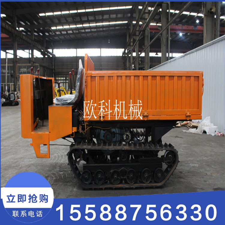 山地沙田履带工程车 小型农用履带运输车