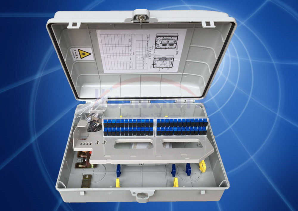 室外48芯光缆光纤分线箱