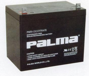 八马蓄电池PM38-12储能电池 PALMA12V38AH蓄电池