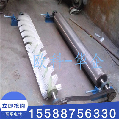 供应矿场煤厂水泥厂清扫器 电动滚刷清扫器 