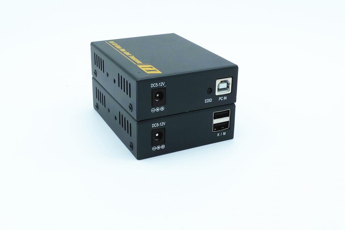 高清HDMI光端机 HDMI光纤传输器EDID学习 无损非压缩KVM 键盘鼠标光端机