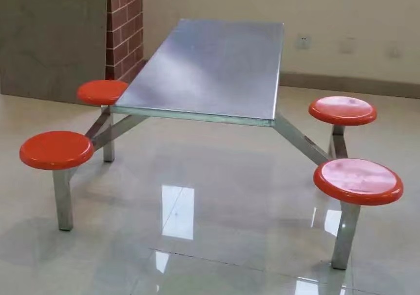 河南学校食堂餐桌椅，周口工厂食堂餐桌椅(图) 