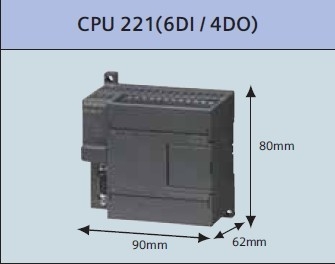 西门子EM223 4入/4出 24VDC开关量