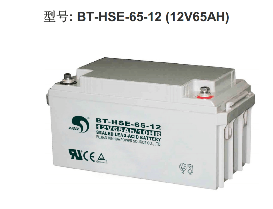 赛特阀控式铅酸蓄电池BT-HSE-65-12 12V65AH/10HR浮充使用