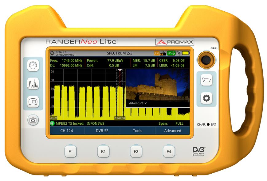 自动化测试系统集成场强仪RANGER NEO Lite数字电视场强仪