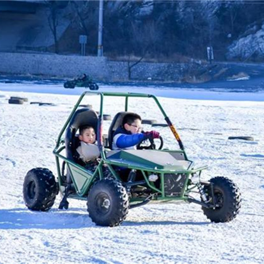 雪地游乐设备越野卡丁车雪地卡丁车新款汽油卡丁车