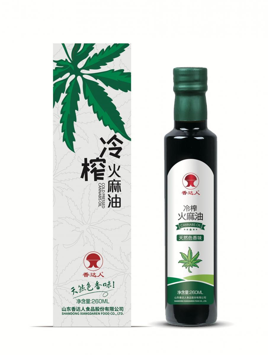 香达人低温冷榨火麻油  厂家直供 支持OEM贴牌代加工