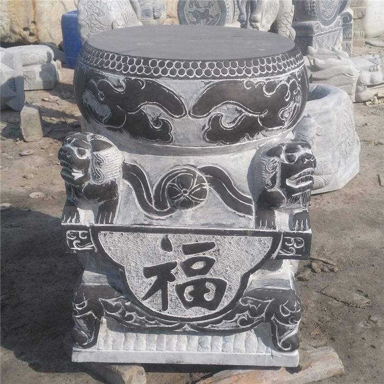 柱础石 柱基石 柱顶石 柱脚石生产厂家 杨坤石材雕刻