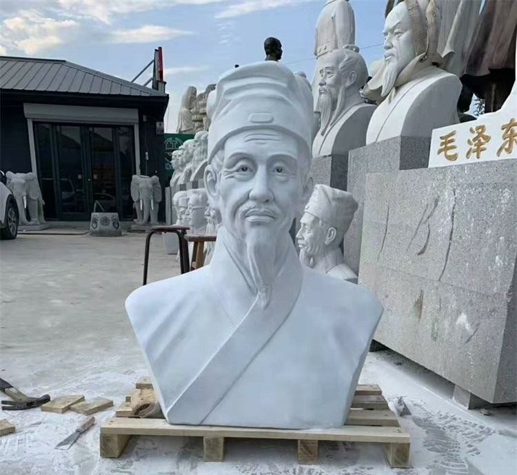 杨坤雕塑厂家供应石雕李时珍像 李时珍雕像