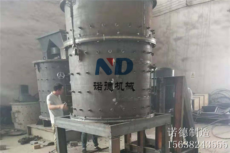 山西王总1250型立式发动机破碎机试机圆满成功