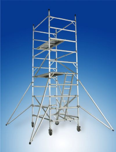 铝合金70度斜爬梯式脚手架、铝合金快装脚手架、脚手架、快装脚手架