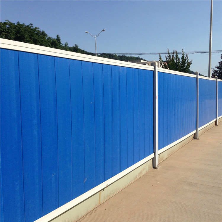 中山PVC围挡 文明施工隔离围墙安装方便质量可靠
