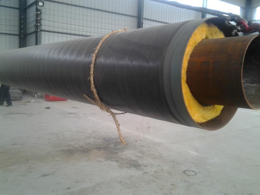 埋钢套钢蒸汽保温钢管的施工工序和施工技术要求 