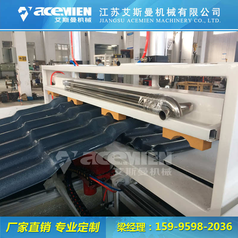 琉璃瓦机器价格、河南树脂瓦琉璃瓦机器价格 塑钢瓦设备价格 