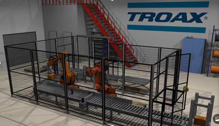 TROAX图瓦 斯机器人设备围栏安全防护设备防护围栏