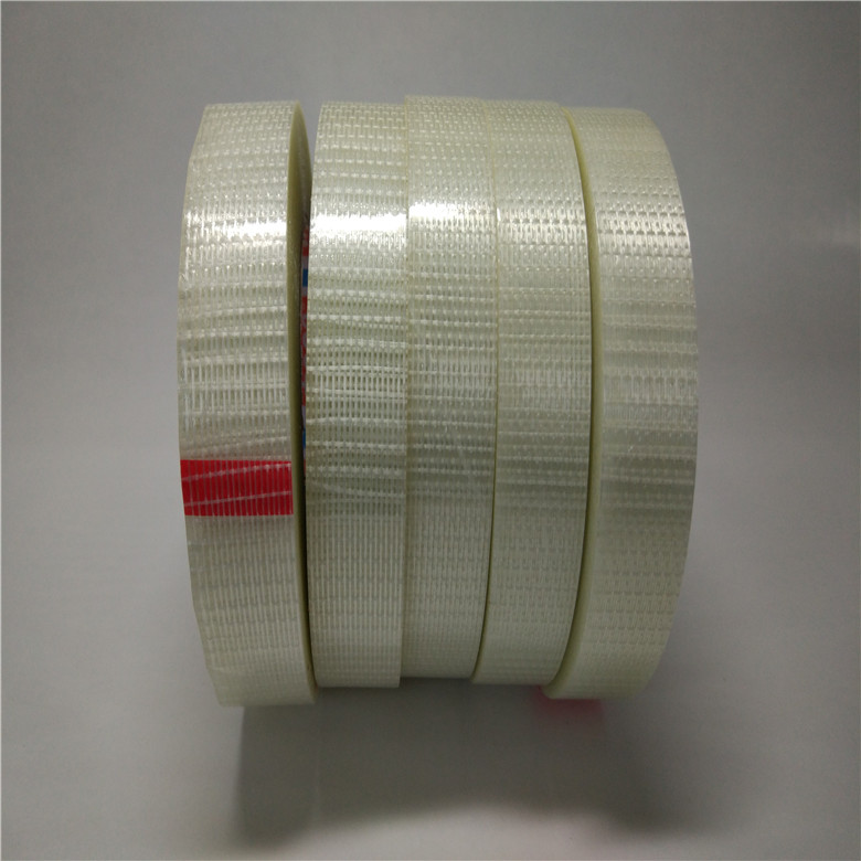 Tesa4591透明通用型双向缠绕固定物流捆扎玻璃纤维胶带纸