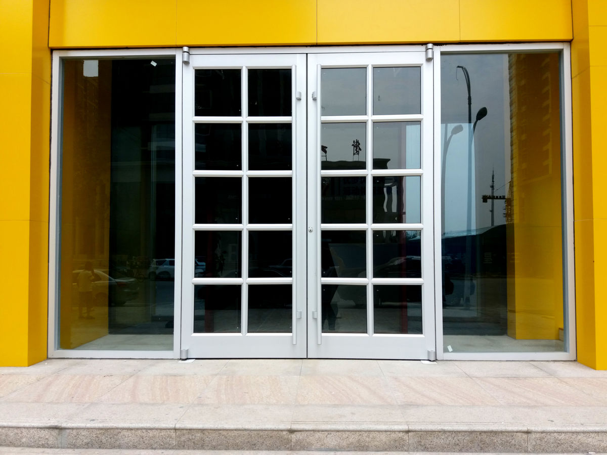 塘沽区供应销售玻璃门安装旋转门肯德基门