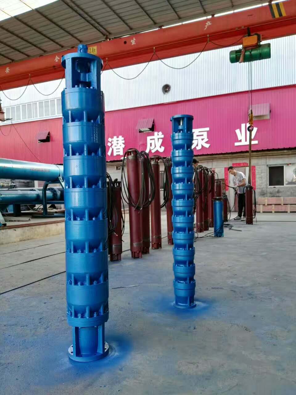 天津专业生产100KW热水深井泵厂家