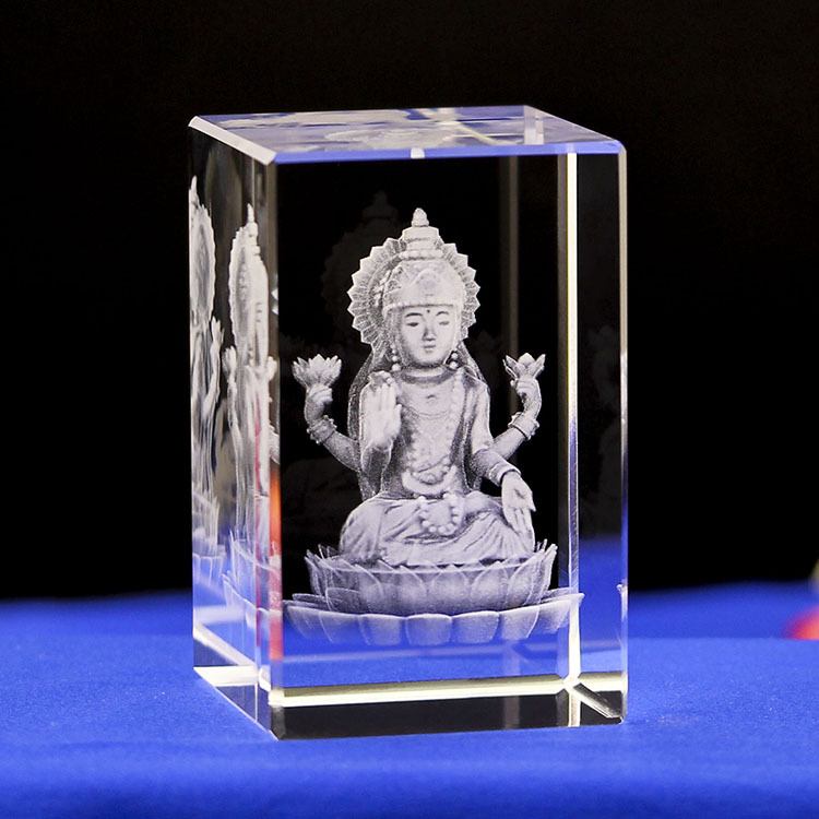 印度佛教礼品摆件，送好友的水晶礼品定做