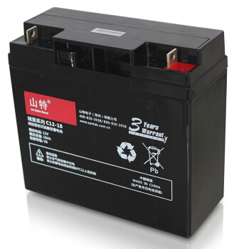 山特UPS（SANTAK） UPS不间断电源 专用阀控式铅酸蓄电池 C12-18 免维护电池