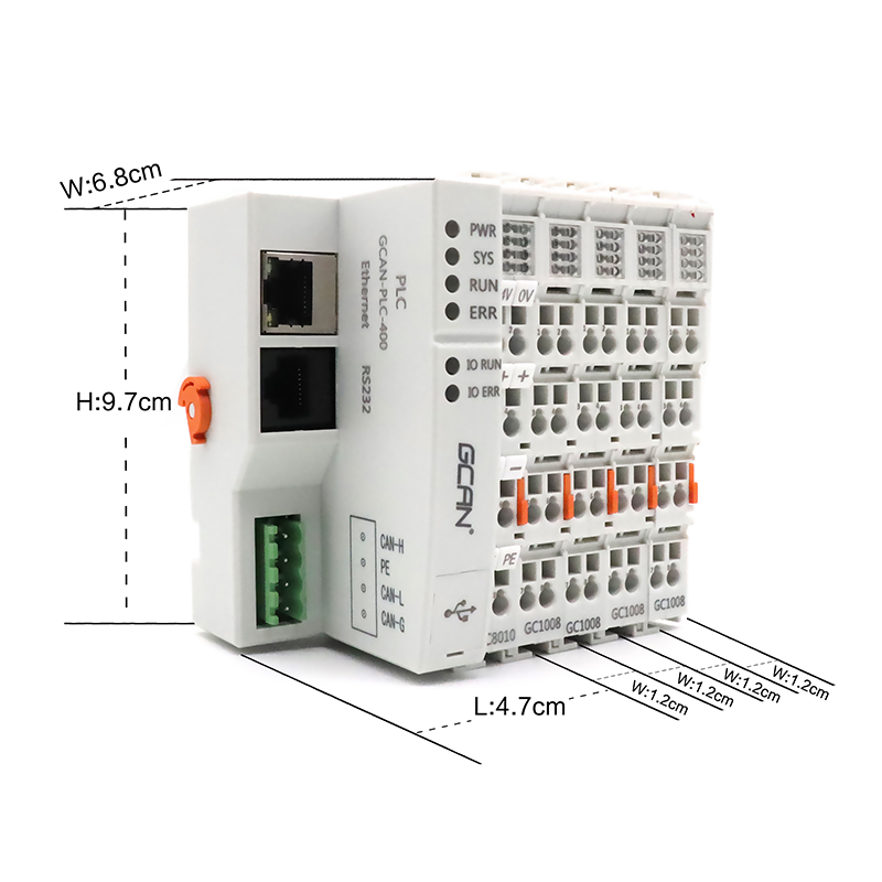 可编程控制模块 广成GCAN-PLC-400