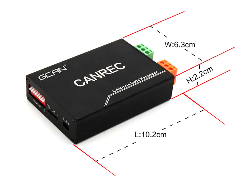 GCAN-401型can记录仪模块