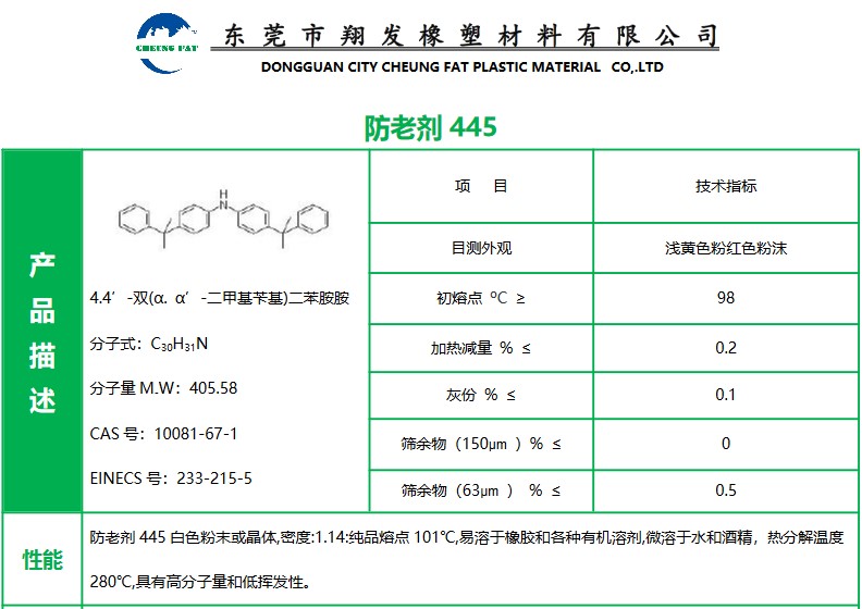 东莞 中山 防老剂445  珠海 广州 广东 山东  厂家直销 总代批发 报价价格 专业可靠 品质保