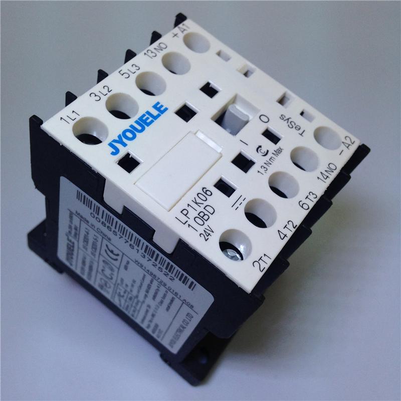 小型直流接触器LP1K0610BD DC24V低压接触器