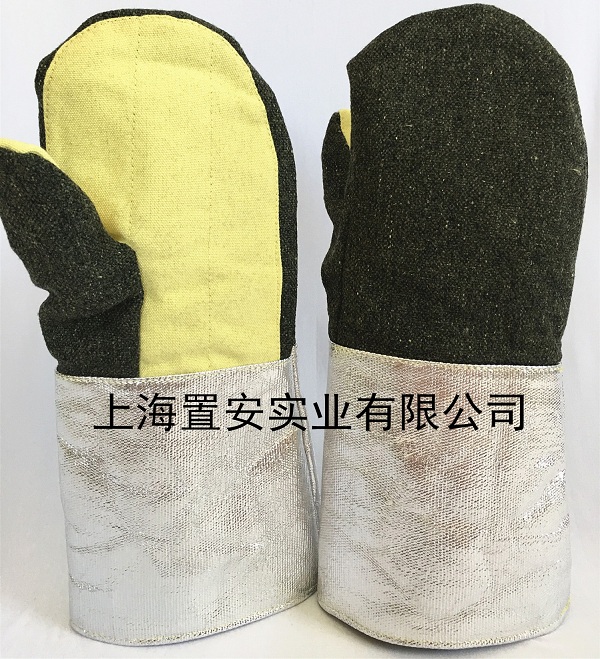 1000度耐高温手套两指款耐磨工业隔热手套