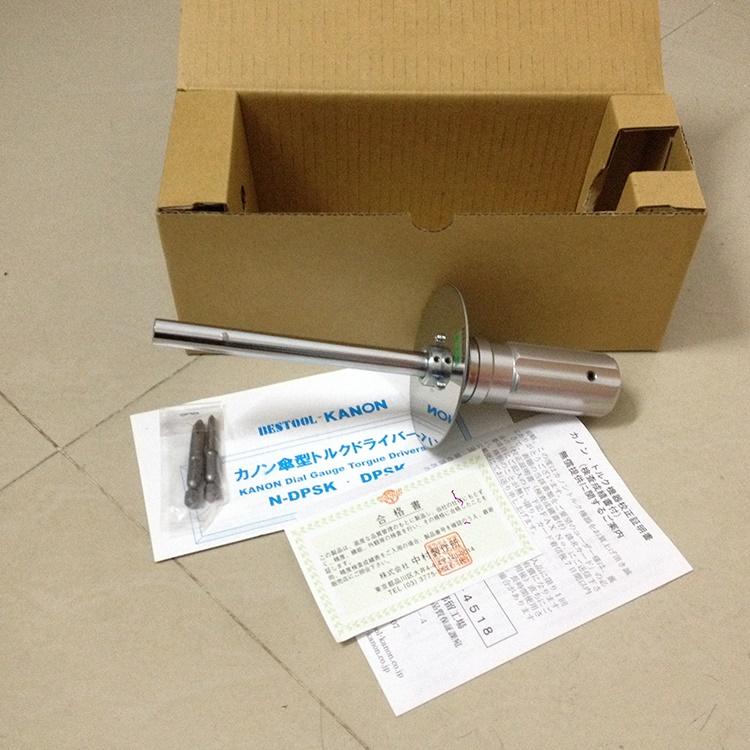 日本KANON中村表盘式扭力螺丝刀10DPSK 螺丝扭矩检测起子CN100DPSK