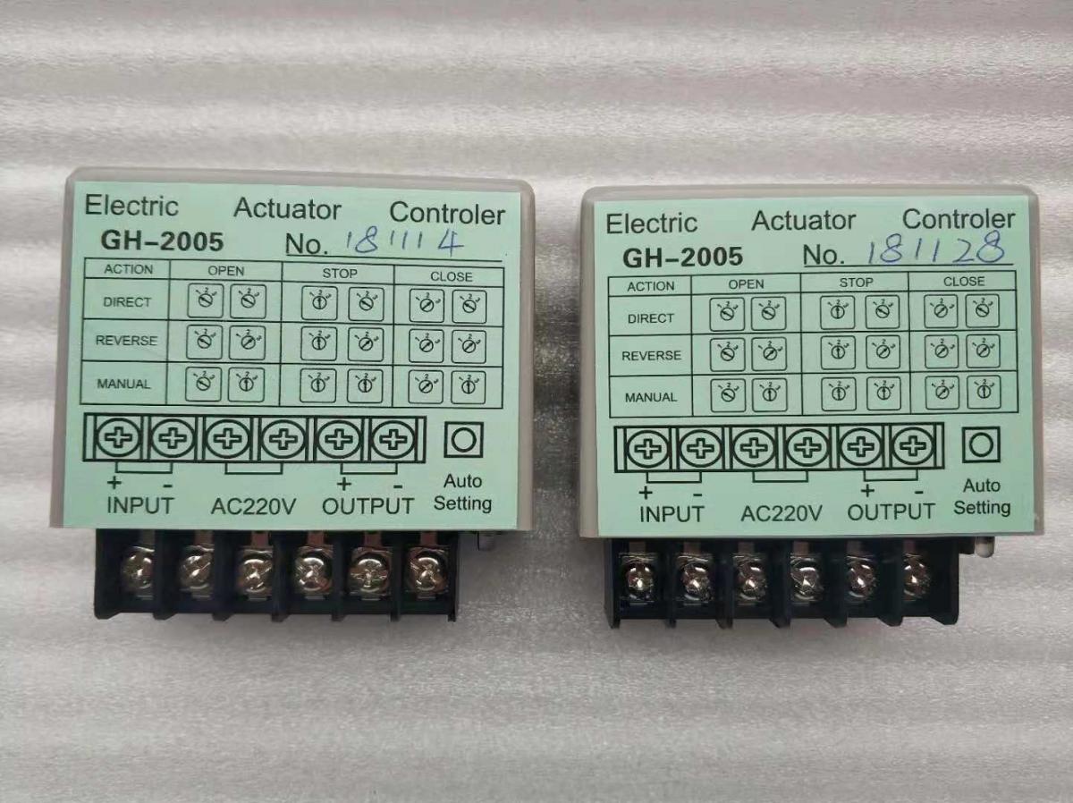 GH-2005控制器智能型定位器执行器控制模块
