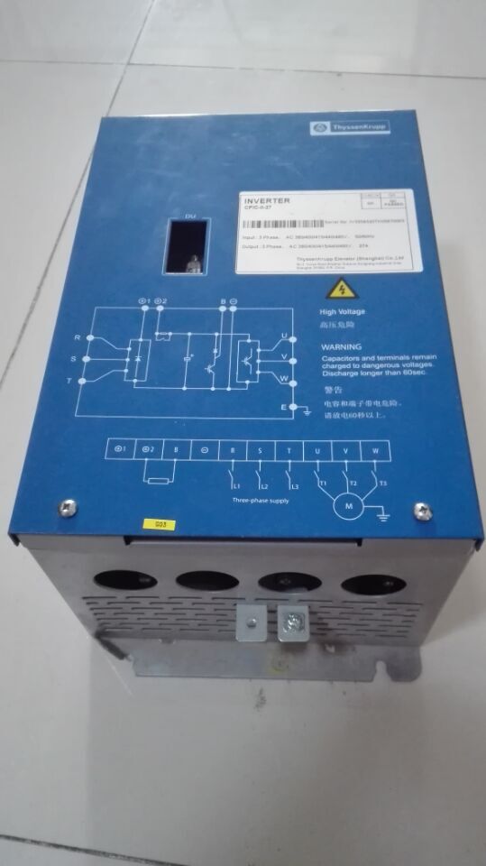 蒂森变频器维修CPIK-32M4M1蒂森电梯变频器报警维修