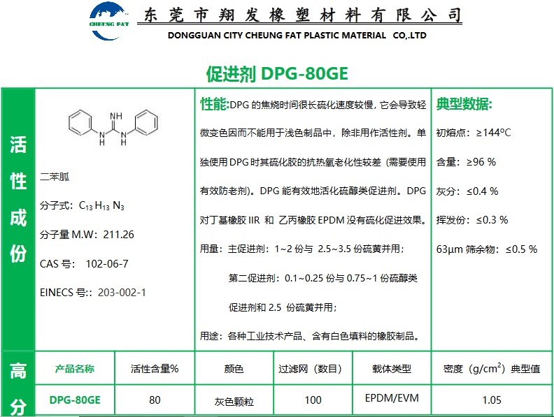 东莞 中山 江门  珠海 广州 广东 山东  促进剂DPG-80GE 直销 总代批发 报价价格 专业