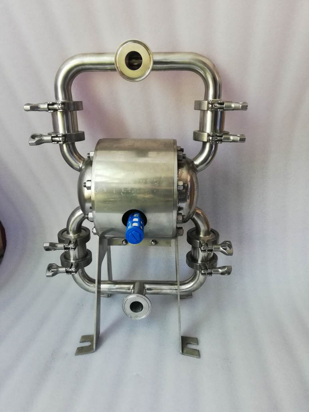 不锈钢卫生级气动隔膜泵 食品饮料隔膜泵