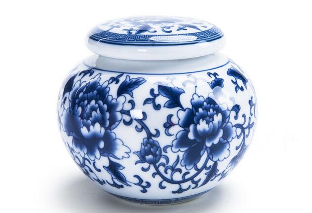 青花瓷陶瓷罐子贴花