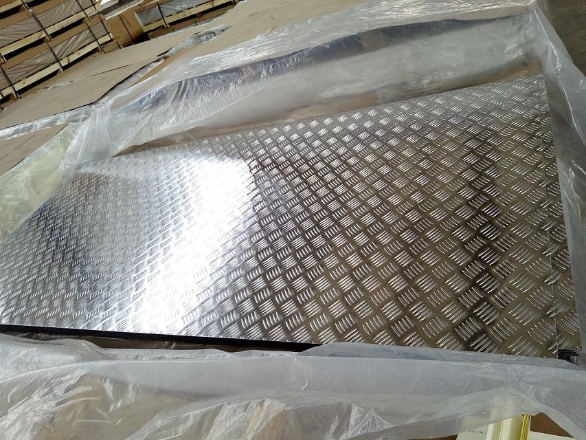 青岛1mm压花铝板 花纹铝板 防滑板 厂家直供