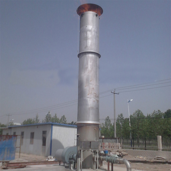 生活垃圾填埋场燃沼气火炬设计厂家-配套价格
