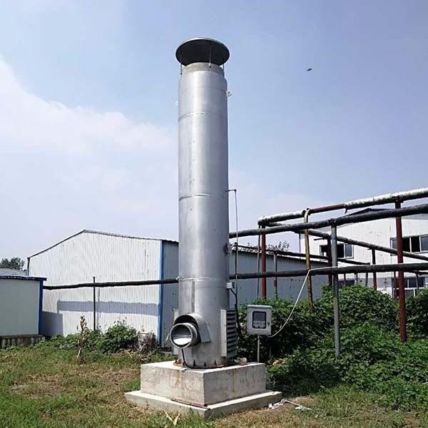 猪鸡舍沼气燃烧火炬离生活区安全距离-厂家