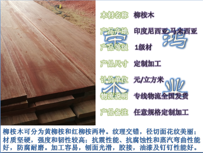 红柳桉木防腐木厂家十一促销报价柳桉木规格图片