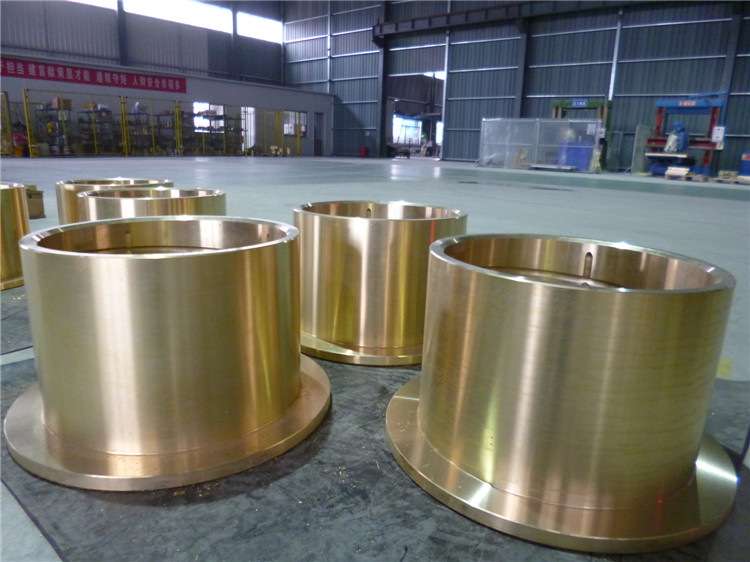 专业生产硫化机配件大型铜套