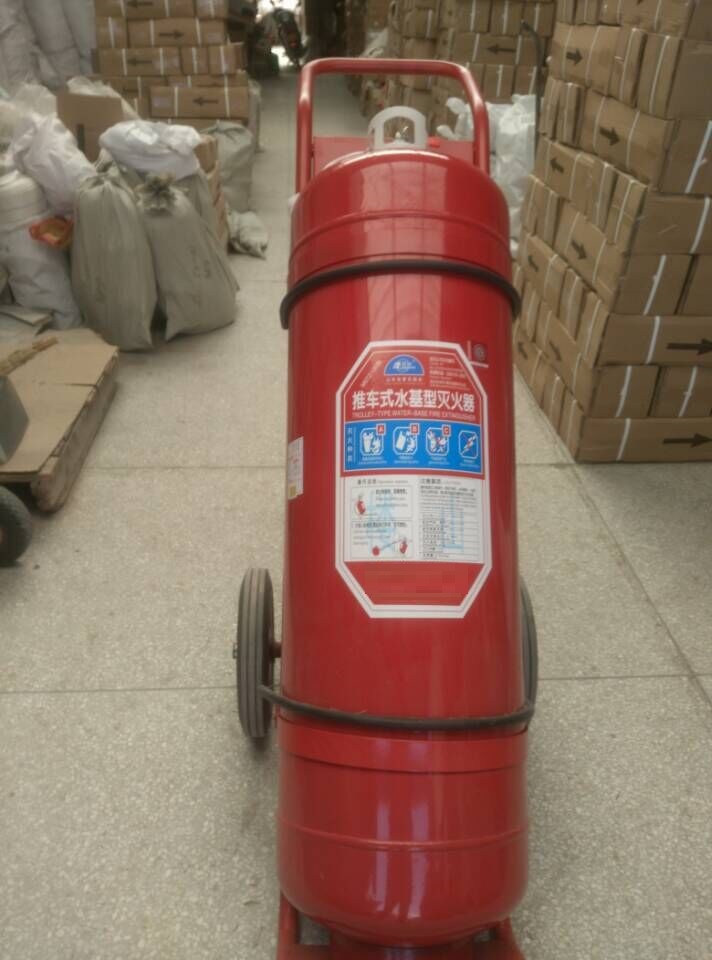 135L推车式泡沫灭火器 水基型灭火器3C认证