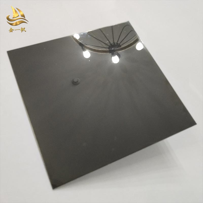 销售加工201不锈钢板镀钛 拉丝黑钛 蚀刻镜面黑钛