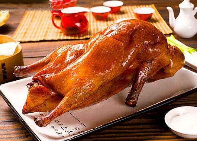 果木炭烤鸭培训铁板烤鸭肠脆皮烤鸭怎么做