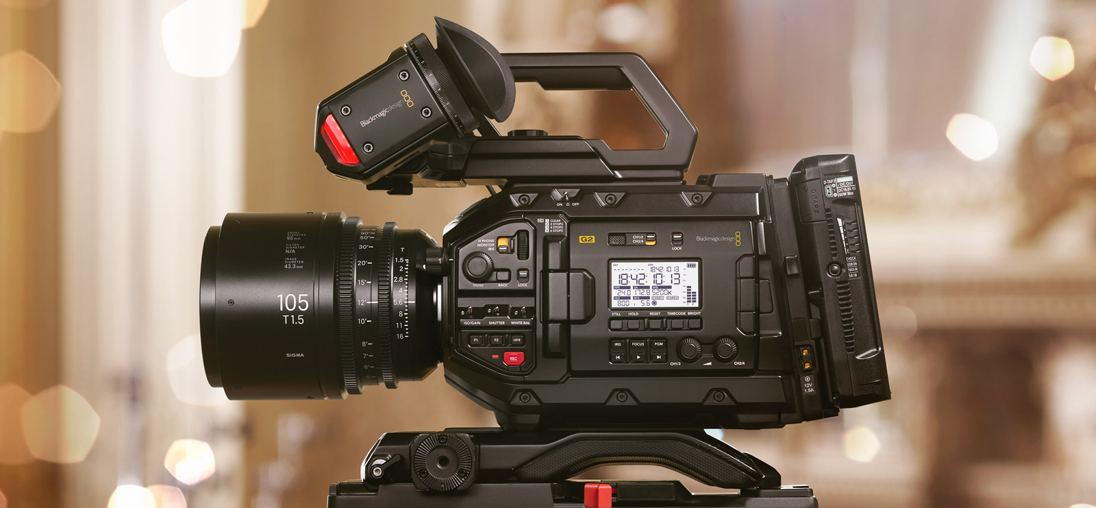 Blackmagic URSA Mini Pro 4.6K G2数字电影摄影机